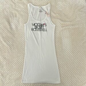 NWT - VICTORIA’S SECRET Bombshell Tank Top - White, Medium